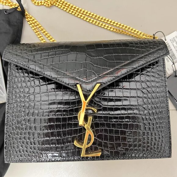 Authentic YSL crocodile leather bag - Picture 1 of 7